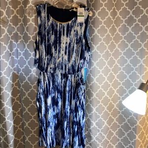 New cut out Tie Dye cut out dress